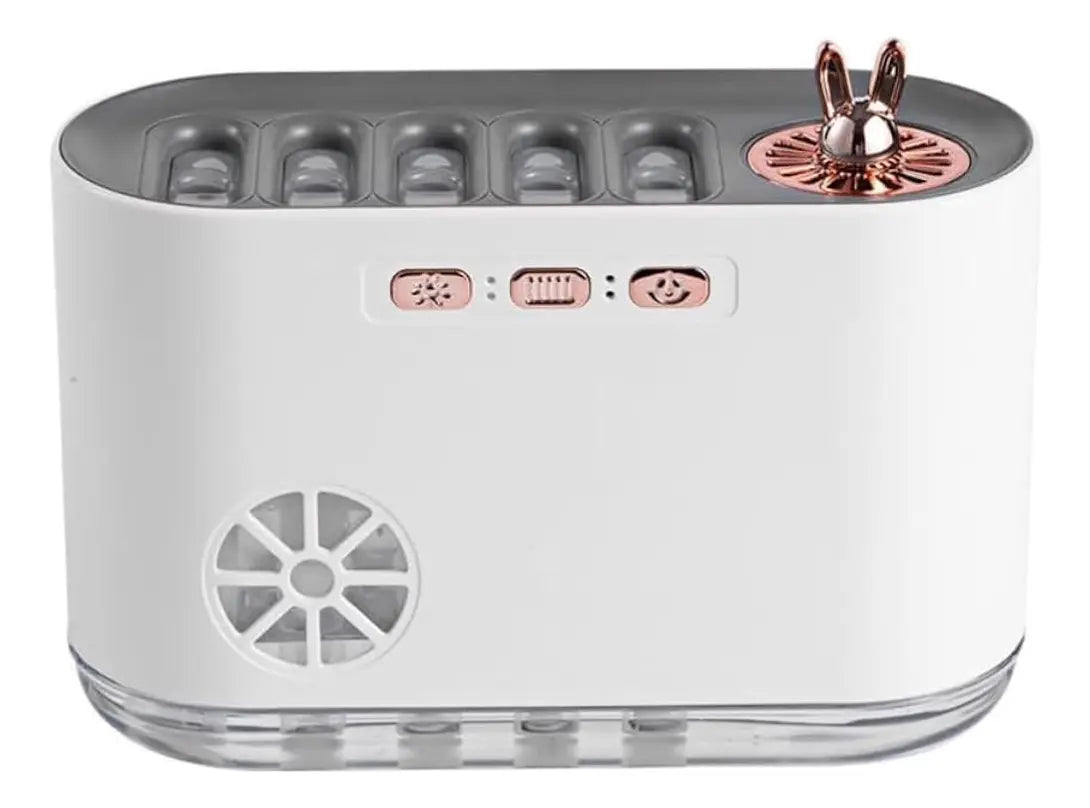 Humidificador Fuego Rgb Aromas Sonido Esencia De Regalo