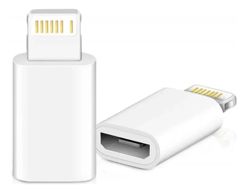 Adaptador Micro Usb Hembra A Ligthning Macho Celular