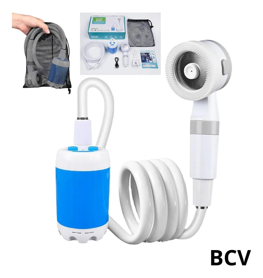 Regadera Portatil Ducha Electica Bomba Impermeable Camping