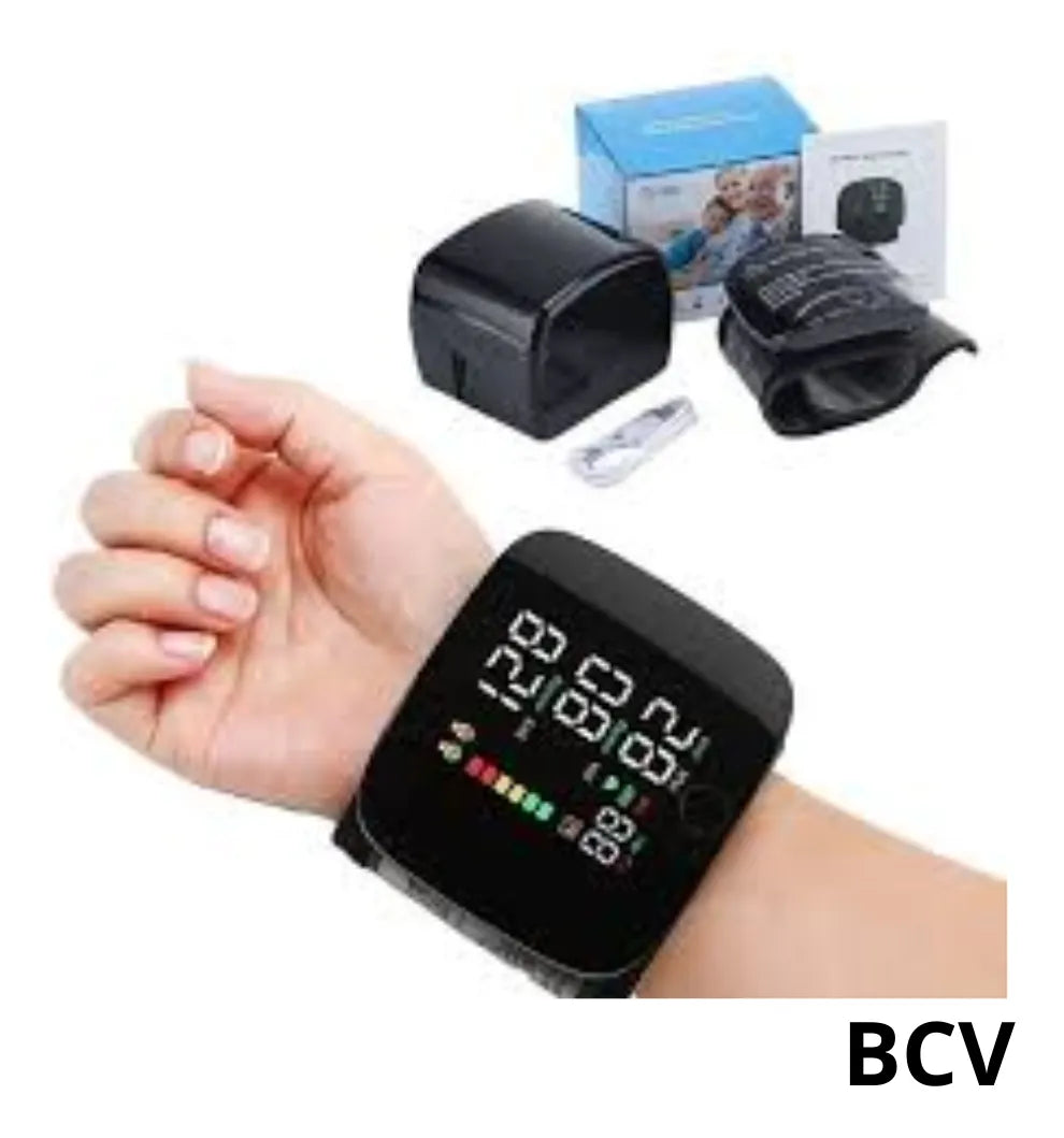Tensiometro Digital De Muñeca Presion Usb Recargable Pilas