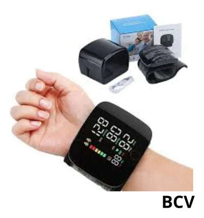 Tensiometro Digital De Muñeca Presion Usb Recargable Pilas