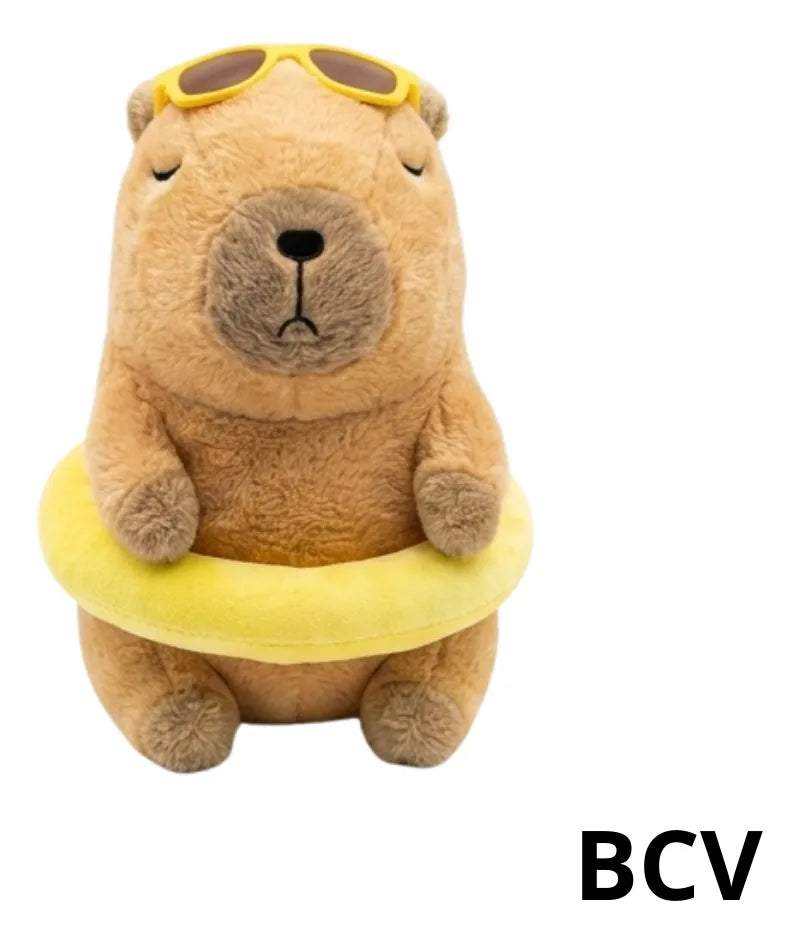 Peluche Afelpado Kapibara Detalle Muñeco 25cm Premium Kawaii
