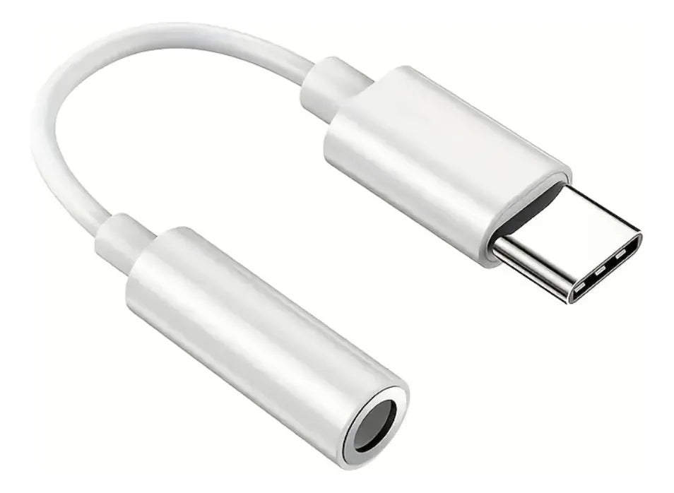 Cable Plug Auxiliar A Tipo C Adaptador Telefono 3.5mm Jack