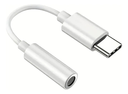 Cable Plug Auxiliar A Tipo C Adaptador Telefono 3.5mm Jack