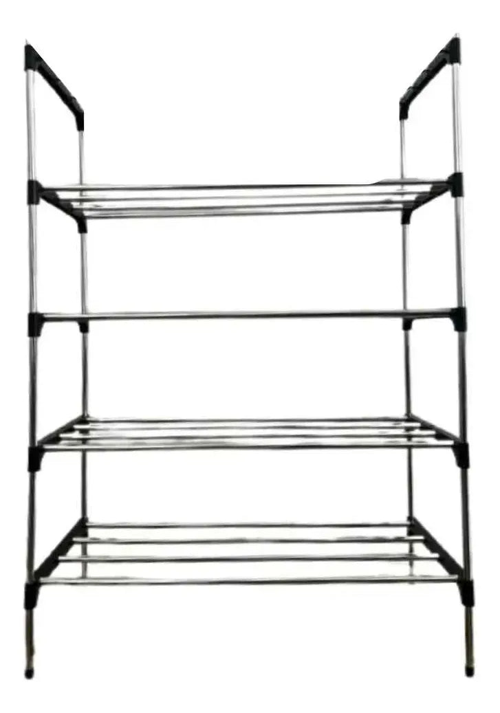 Zapatera Organizadora Aluminio 5 Niveles Armable Multiuso