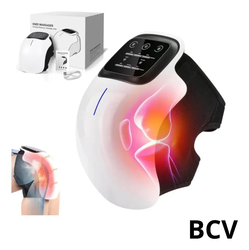 Masajeador De Rodilla Electrico Termico Recargable Rodillera