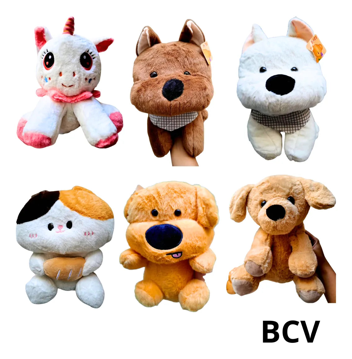 Peluche Afelpado Animales Osos Detalle Muñeco 30cm Premium