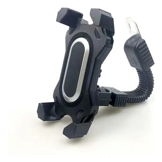 Soporte Celular Moto Bicicleta Ajustable Retrovisor 360