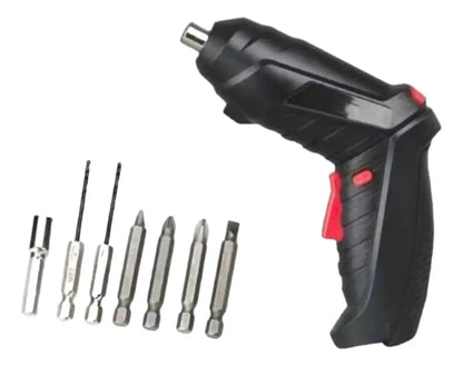 Set Destornillador Electrico 46 Piezas Ajustable Recargable