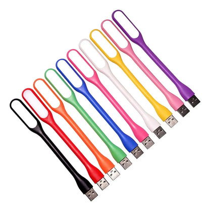 Mini Lampara Flexible Luz Led Usb Portátil Ajustable