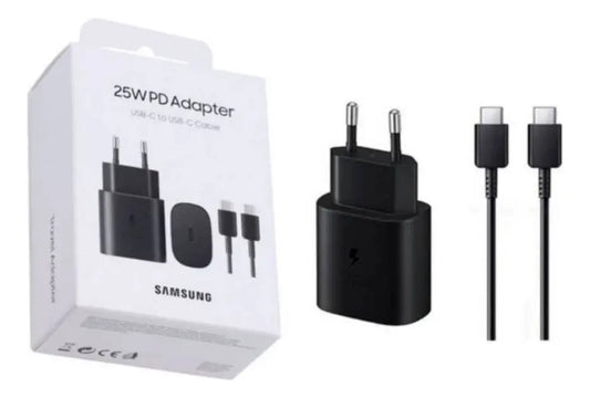 Cargador Samsung Carga Rapida 25w Travel Adapter Tipo-c 3a