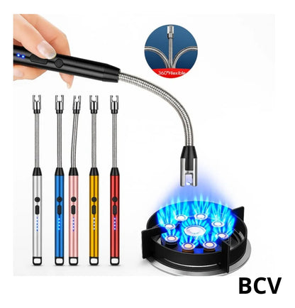 Encendedor De Cocina Electrico Recargable Usb Flexible