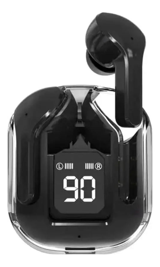 Audífonos Inalámbrico Ultrapods Max Bluetooth 5.3 Recargable (Diseño Transparente)