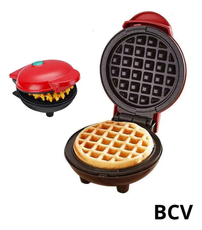Maquina Waflera Mini Electrica Redonda 350w