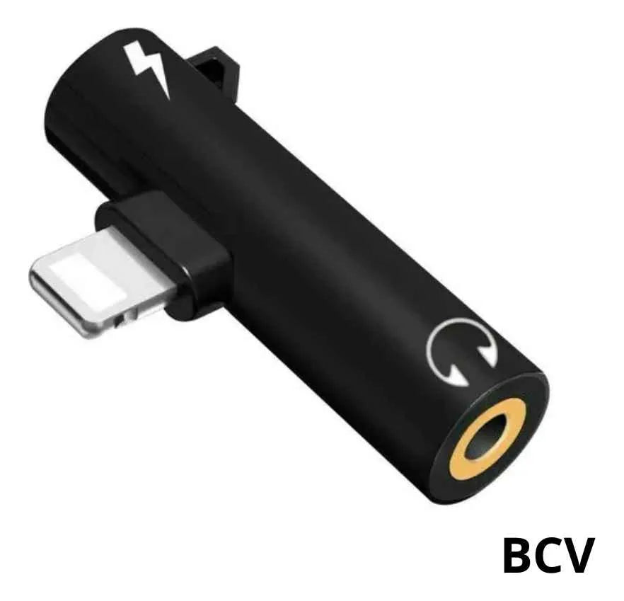 Adaptador Otg iPhone Macho A Lightning Y Jack 3.5mm Hembra