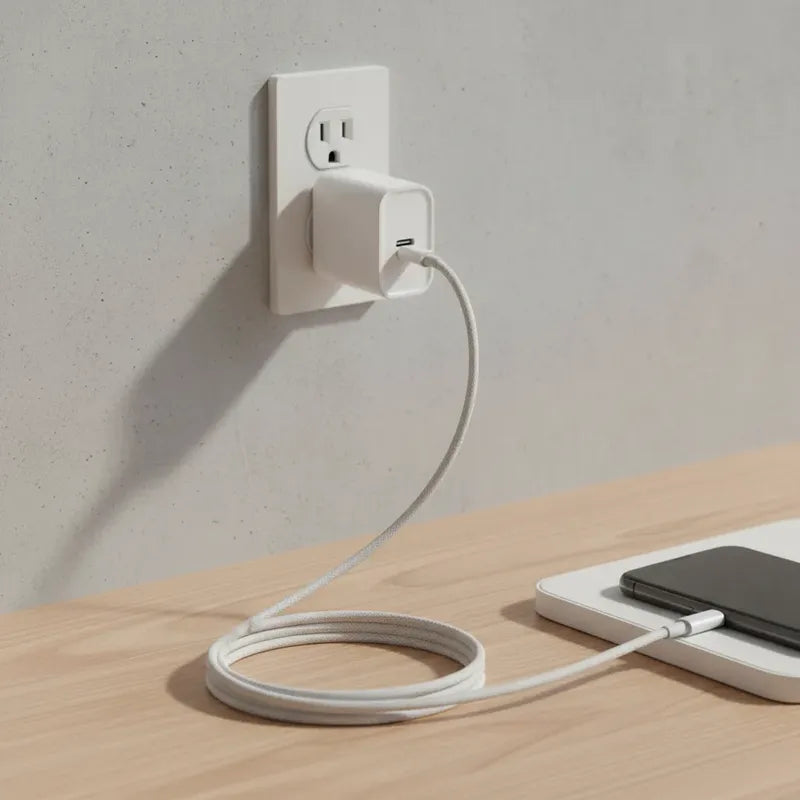 Cargador iPhone 40w Tipo-c A Tipo C Taco Carga Rápida Celula