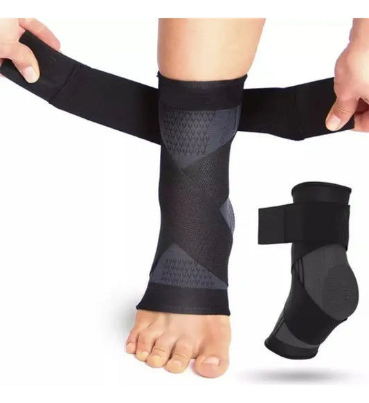 Tobillera Deportiva Compresión Doble Soporte
