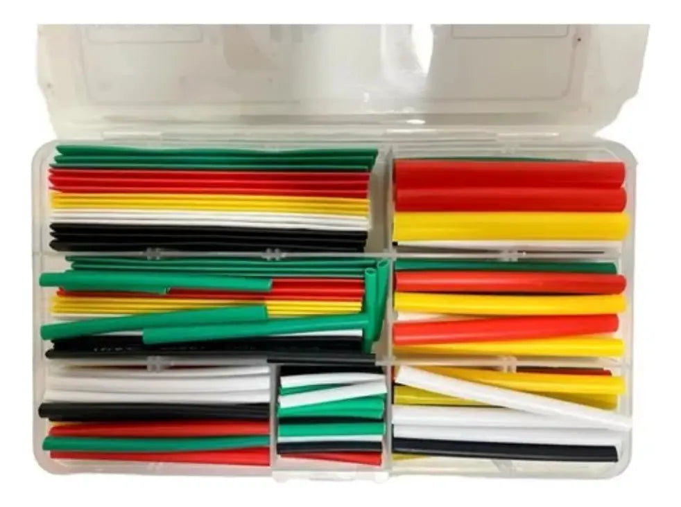 Caja Termoencogible Termocontraible Tubo Retractil 140 Pcs