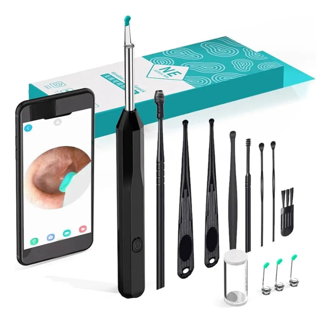 Camara Otoscopio Kit Endoscopio Oidos Android Windows Wifi