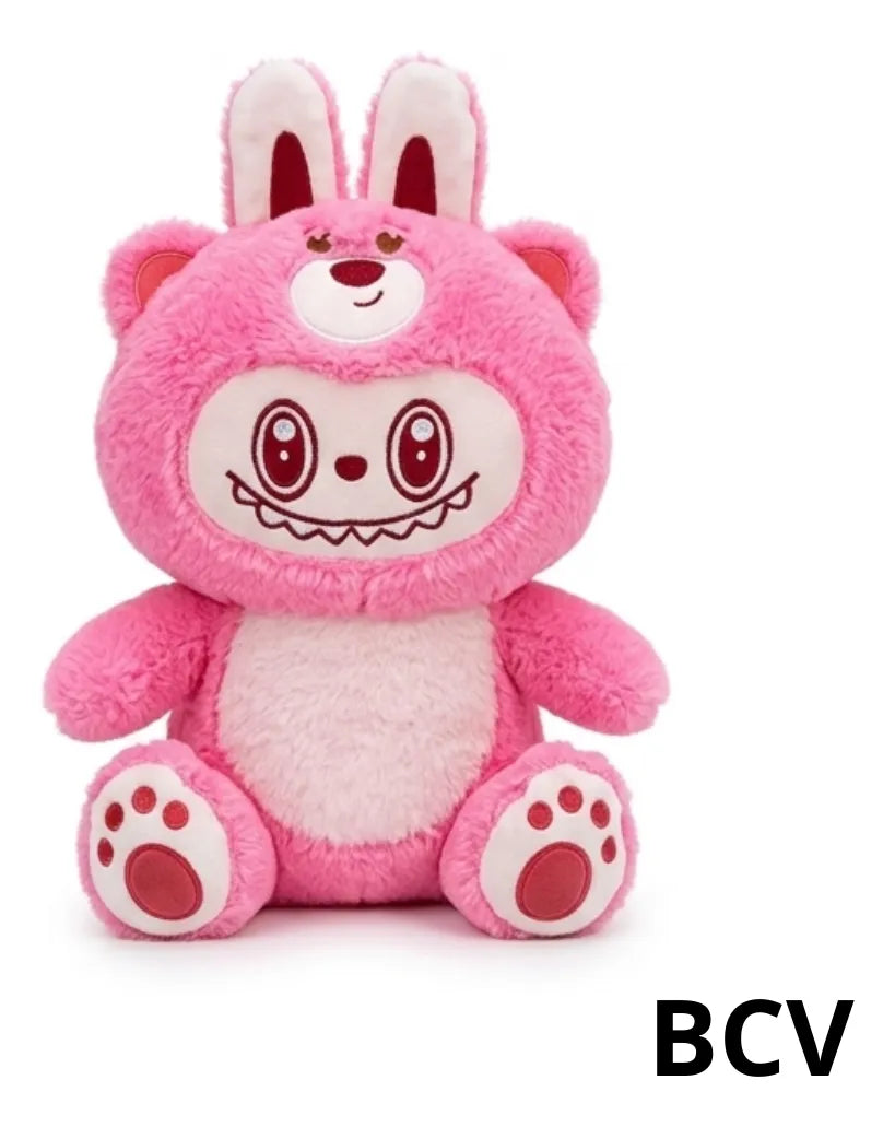 Peluche Afelpado Labubu Detalle Muñeco 25cm Premium Kawaii