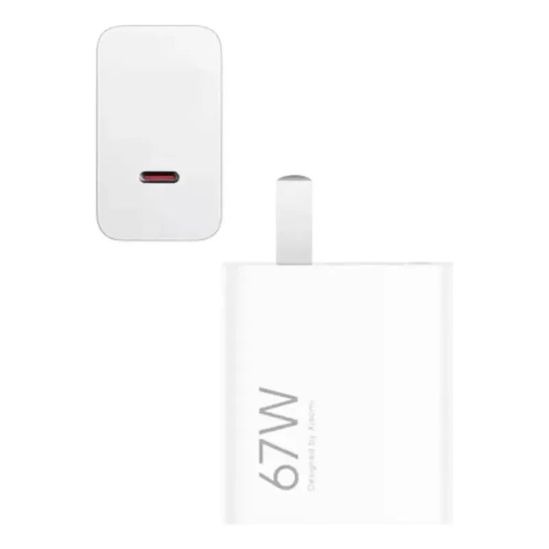 Taco Cargador 67w Celular Usb Puerto Tipo C Carga Rapida 3.0