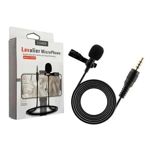 Microfono Lavalier Balita 3.5 Aux Multiuso Grabacion
