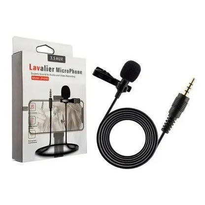 Microfono Lavalier Balita 3.5 Aux Multiuso Grabacion