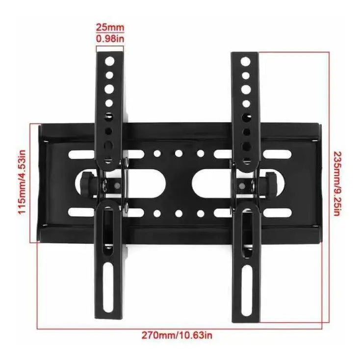 Base De Pared Inclinable Tv Lcd Led Smart Tv 14 A 43 Pulgada