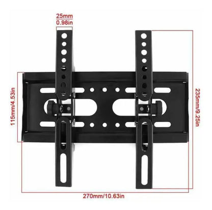 Base De Pared Inclinable Tv Lcd Led Smart Tv 14 A 43 Pulgada