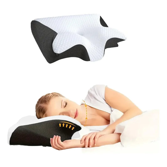 Almohada Ortopedica Espuma Viscoelastica Cervical Relajante