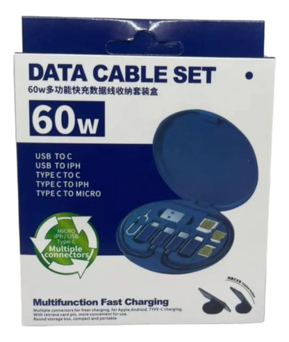 Caja De Conversion Cable Multipuertos Usb Tipo C iPhone