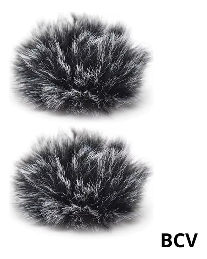 Protector Para Brisas De Microfono Peludo Corta Viento Funda