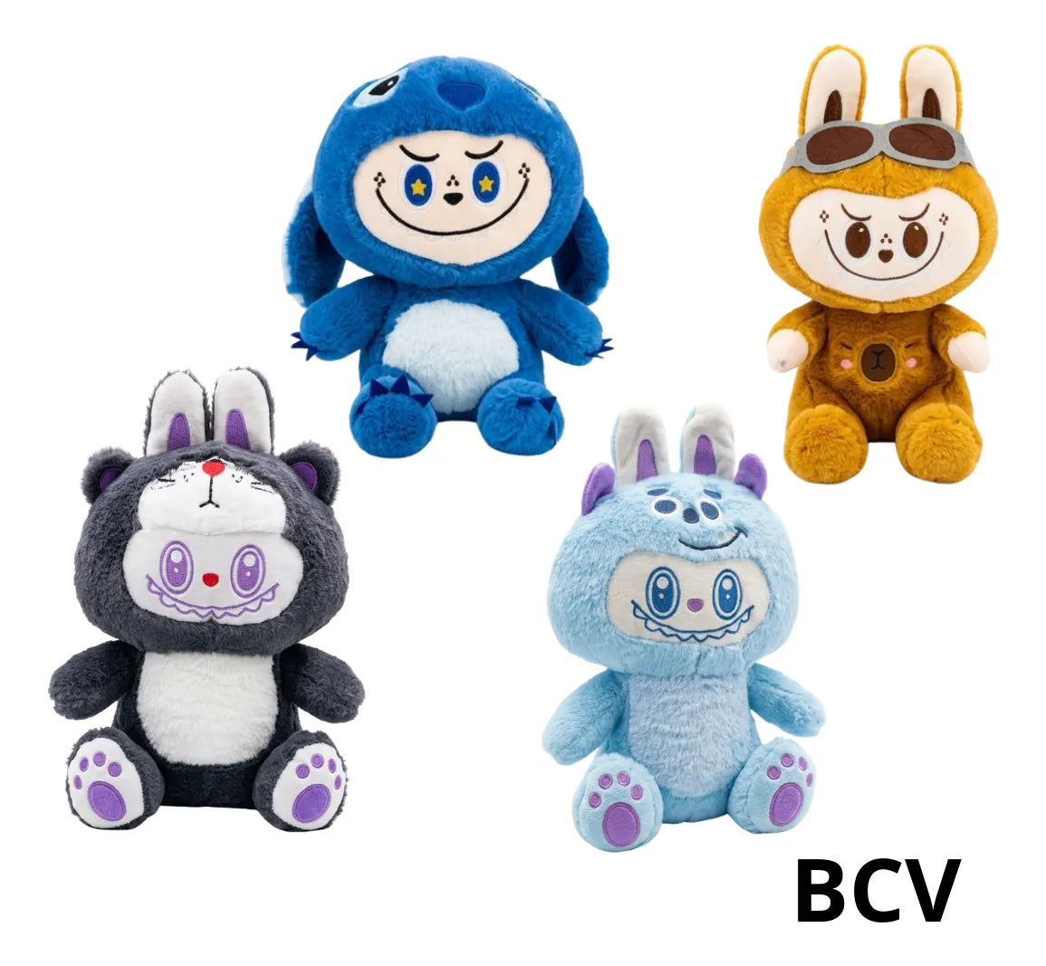 Peluche Afelpado Labubu Detalle Muñeco 25cm Premium Kawaii