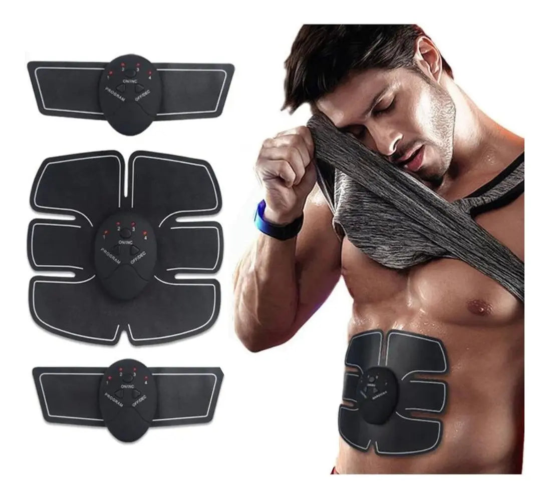 Masajeador Eléctrico Estimulador Abdomen Brazo Recargable