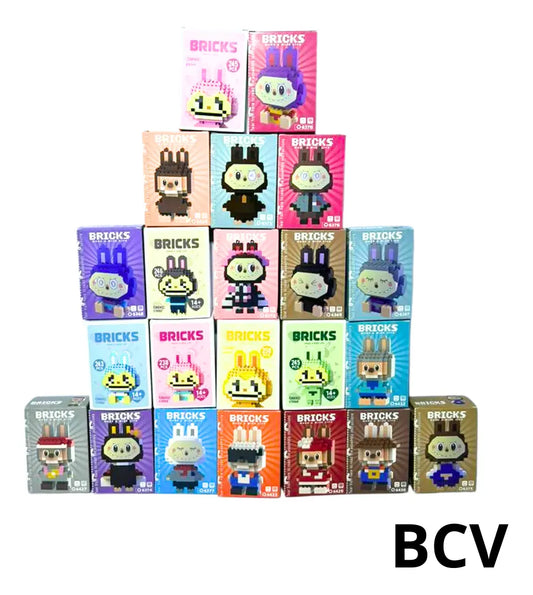 Bloques Lego Mini Bricks Figuras Armable Coleccion Labubu