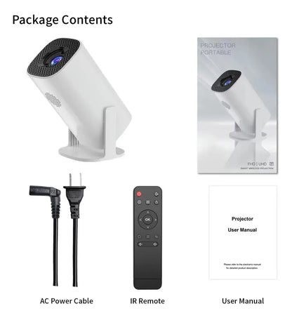 Proyector Inteligente Smart Video Beam Ultra HD con Android y Wi-Fi