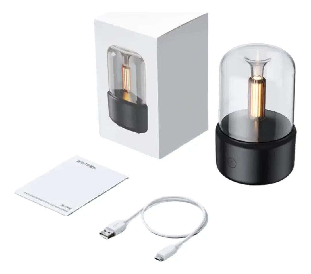 Humidificador Lampara 120ml Rgb Difusor Aroma Esencia Regalo