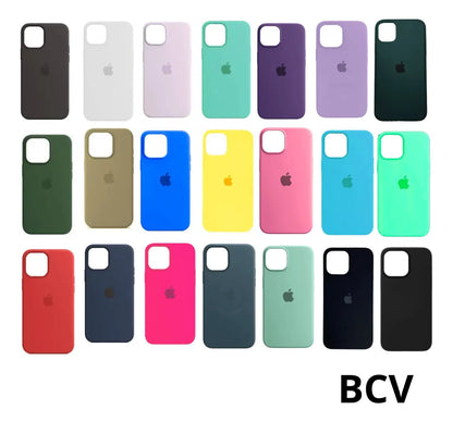 Forro Silicone Case iPhone 13 Apple Protector Telefono