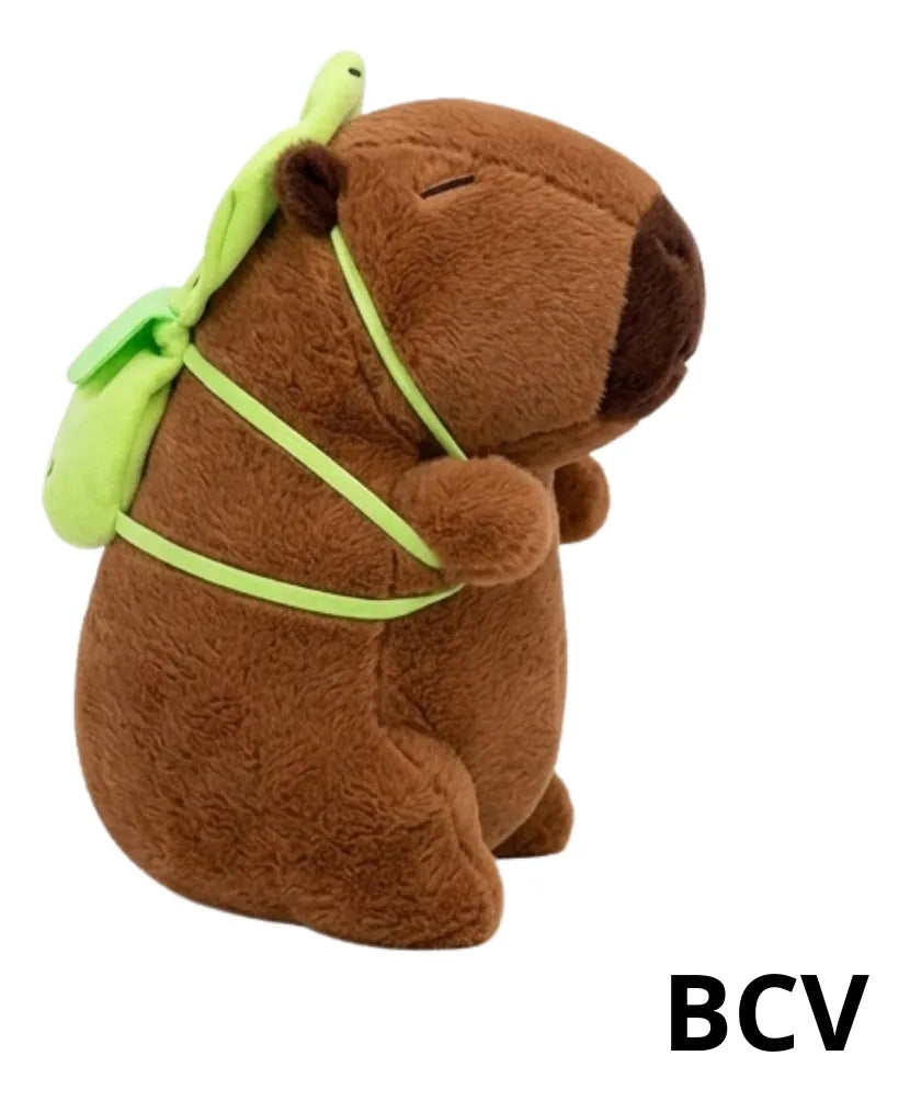 Peluche Afelpado Kapibara Detalle Muñeco 25cm Premium Kawaii