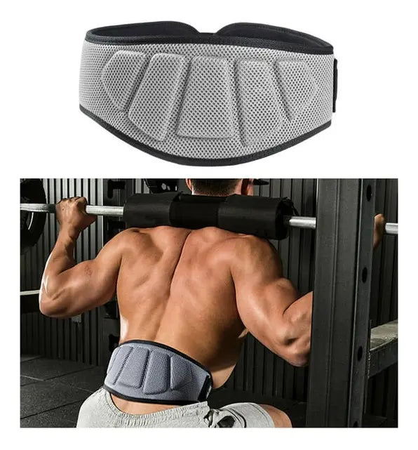 Cinturon Pesas Gimnasio Ejercicios Soporte Espalda Ajustable