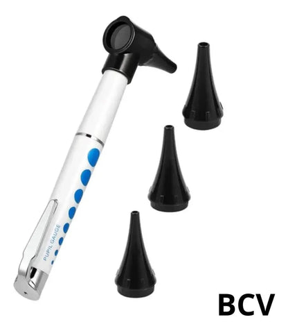 Otoscopio Led Kit Endoscopio Limpieza Oidos Manual Baterias