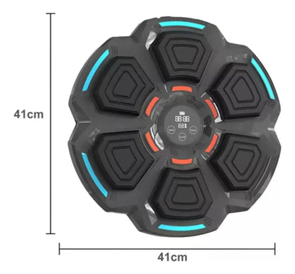 Maquina Boxeo Bluetooth Entrenar Musica Con Guantes Deporte