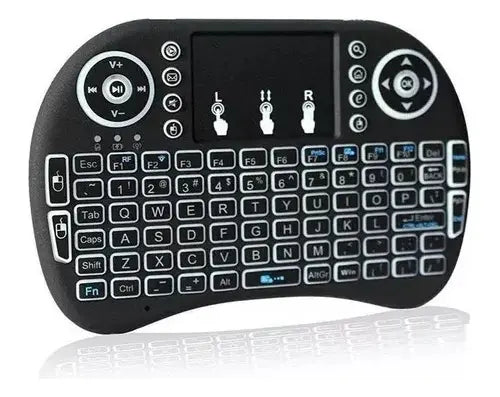 Control Mini Teclado Inalambrico Recargable Bluetooth Tv Pc