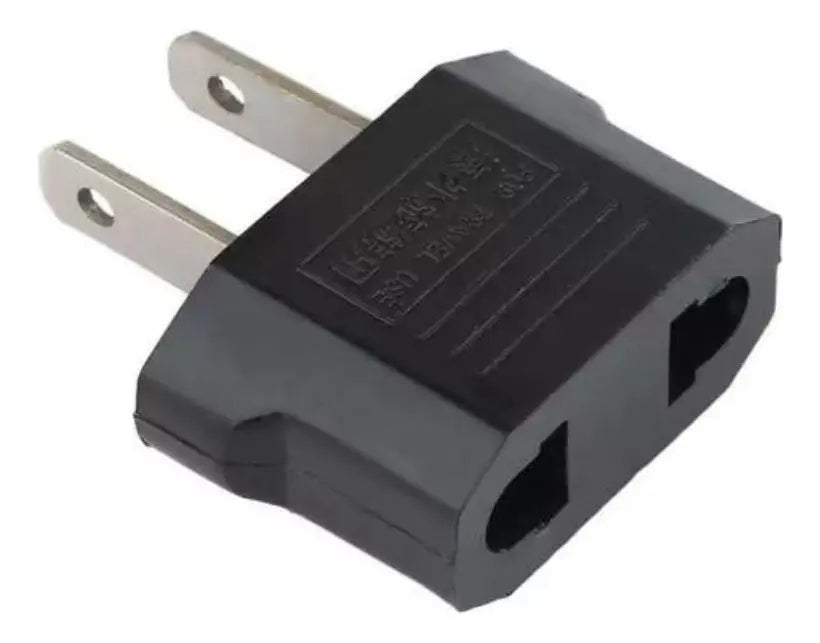 Pack de 2 Adaptadores de Enchufe Europeo a Americano