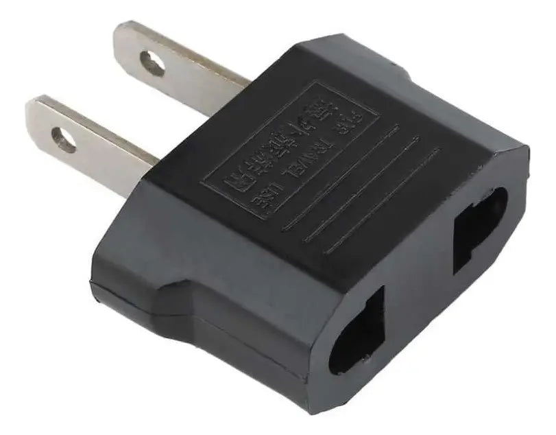 Adaptador de Enchufe Europeo a Americano Tipo Clavija Plana