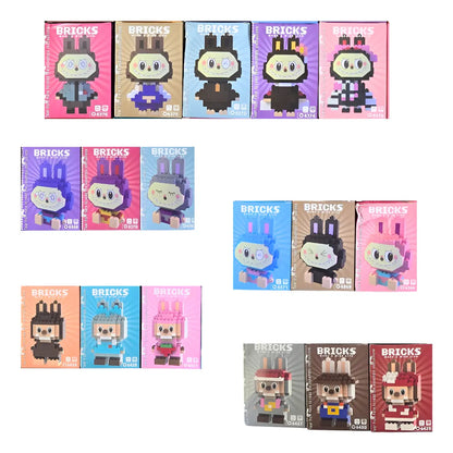 Bloques Lego Mini Bricks Figuras Armable Coleccion Labubu