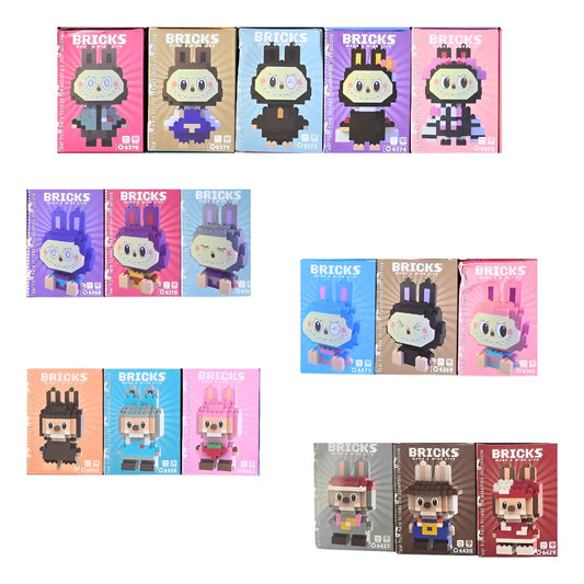 Bloques Lego Mini Bricks Figuras Armable Coleccion Labubu