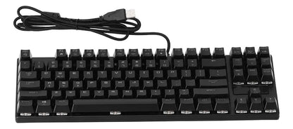 Teclado Mecanico Aukey Ergonomico Rgb Alambrico Led Armable