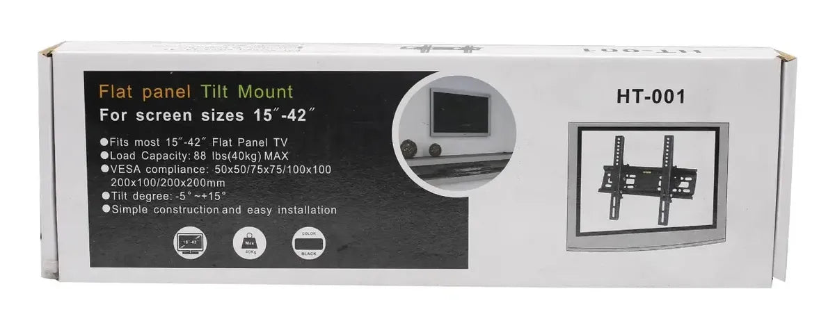 Base Inclinable Fija Pared Tv 15 A 42 Pulgada Led Lcd Smartv