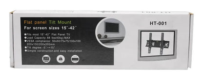Base Inclinable Fija Pared Tv 15 A 42 Pulgada Led Lcd Smartv
